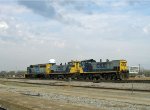 CSX 1154, 1130, & 6346 work the yard